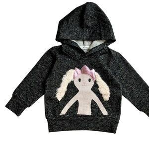 Charming Hoodie with Bunny Design for Kids by boutique label, Oh Baby!